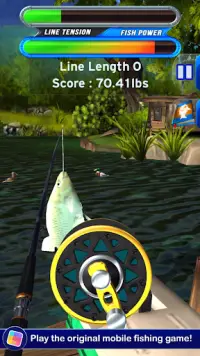 Flick Fishing: Catch Big Fish! Realistic Simulator Screen Shot 2