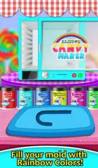 DIY Rainbow Candy Sweets Shop Screen Shot 8
