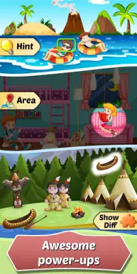 Find Differences Online: Toon Story Screen Shot 4