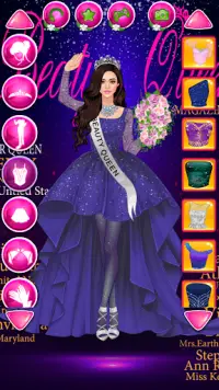 Beauty Queen Dress Up Games Screen Shot 1