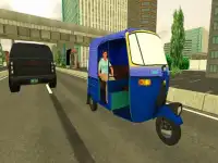Modern Rickshaw-City Tuk Tuk Rickshaw game Screen Shot 9