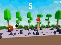 Сердитый Пушка - Мяч Стрелять Битва Игры! Screen Shot 8