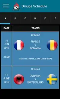 Euro 2016 France Screen Shot 0