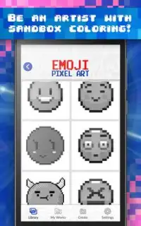 Emoji Art - Pixel Art Coloring Book Screen Shot 4