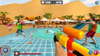 Water Gun Arena - Pool Kids Water Shooting Game Screen Shot 0