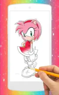 How To Draw Sonic The Hedgehog Screen Shot 1