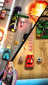 Chaos Road: Đua xe chiến đấu Screen Shot 0