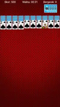 Spider Solitaire Offline Free Screen Shot 0