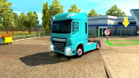Permainan simulator memandu lori Rusia Truck Park Screen Shot 2