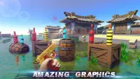 Expert Bottle Shooter 3d  Free Gun Shooting Games Screen Shot 2