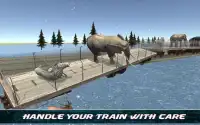 गुस्सा जानवरों ट्रेन परिवहन Screen Shot 13
