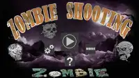 zombie shoting Screen Shot 1