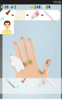hand finger game Screen Shot 1