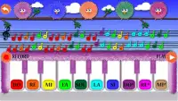 Kids Educational Piano Colorful Keyboard Learning Screen Shot 1