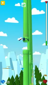 Flappy Crow 3D Screen Shot 2