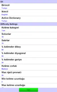 Kelime Arama + Screen Shot 10