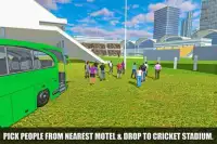 cricket huấn luyện viên xe buýt lái xe giả lập Screen Shot 8