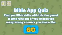 Bible App Quiz Screen Shot 0
