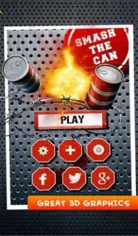 smashing can knockdown 3d Screen Shot 11