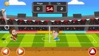 Big Head Ball  Soccer League  Football goal Screen Shot 6