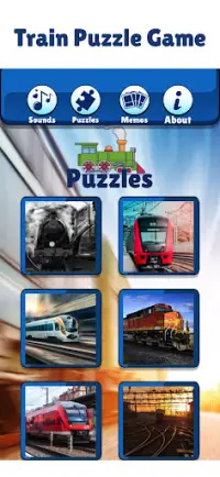 Train Games For Kids Railroad Screen Shot 2