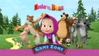Masha y el oso - Zona de juegos Screen Shot 0