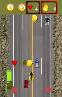 2D balap jalanan.  Mobil super. Screen Shot 1