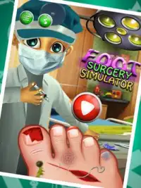 Foot Surgery Simulator Dr Game Screen Shot 0