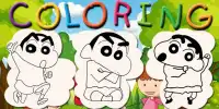 Shin Chan Coloring book Screen Shot 0