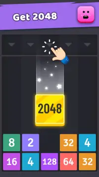 2048 Merge Number Games Screen Shot 3