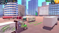 Lungsod Trak Pagmamaneho Simulator - City Truck Screen Shot 4