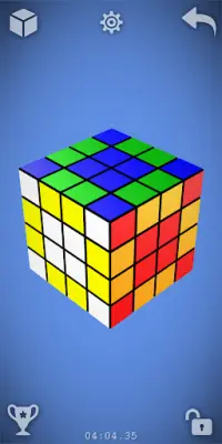 Magic Cube Rubik Puzzle 3D Screen Shot 0
