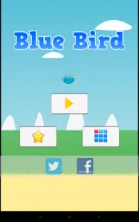 Tappy Blue Bird Screen Shot 4