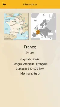 Quiz Géographie: Pays, Cartes, Capitales Screen Shot 5