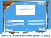 Quiz sui pronomi grammaticali inglesi Screen Shot 2