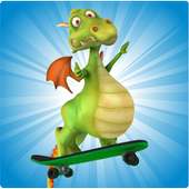 Skateboarding Dragon