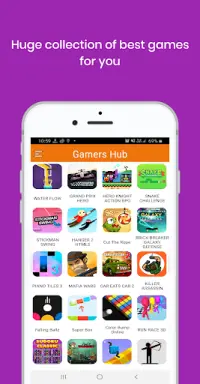 Gamers Hub - best collection of free online games Screen Shot 0