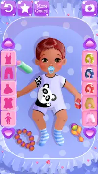 لعبة تلبيس الطفل: ألعاب بنات Screen Shot 6