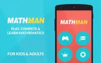 Jeux de maths MathMan Screen Shot 0
