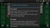 Freecell Playing Cards Screen Shot 7