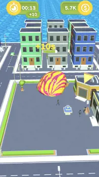 Jelly Monster 3d: 지렁이 게임 Screen Shot 1