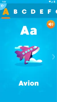 Alphabet: apprendre et jouer en 7 langues Screen Shot 2