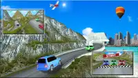 असली 4x4 प्राडो गाड़ी दौड़ खेल Screen Shot 3