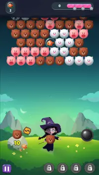 Witch Bubble Puzzle Screen Shot 6