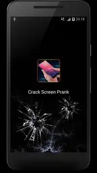 Brincadeira tela de crack (fogo e tela elétrica) Screen Shot 0