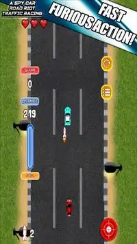 Spy Car Road Riot Traffic Race Screen Shot 2