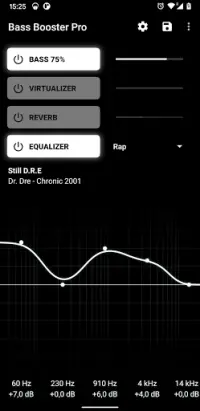 Bass Booster - Music Equalizer Screen Shot 0