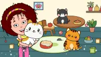 My Cat Town - Tizi Pet Games Screen Shot 1