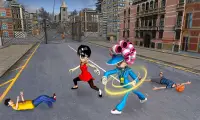 Kids Fighting Games - Gangster in Street Screen Shot 2