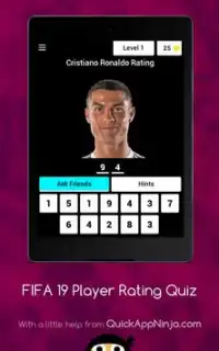 FIFA 19 Player Rating Quiz Screen Shot 16